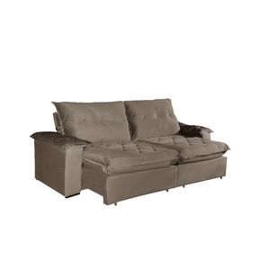 Sofa 2.50 BethaTec.3010 Cappuccino - Bom Pastor