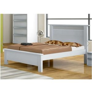 Cama Casal New Plus MDF Branca - Bom Pastor