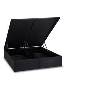 Bau king 193X203X44 Suede Preto - House