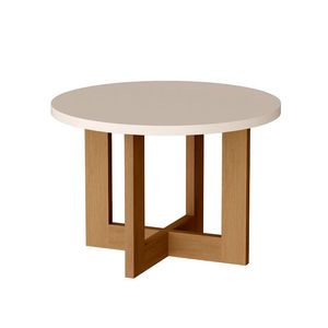 Mesa de Centro Jb 8001 Perola/Nature L.0.60  - Jb Bechara