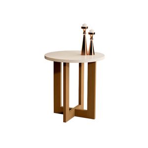 Mesa Lateral Jb 8002 Perola/Nature L.23.62  - Jb Bechara
