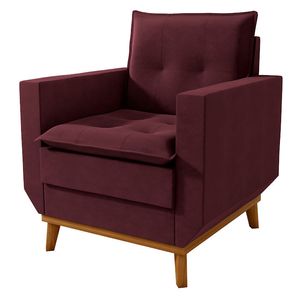 Poltrona Zeus Tec.Jolie Bordo - Viber