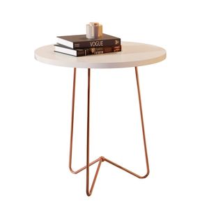 Mesa de Apoio Jb 8004 Perola/Bronze L.0.60 - Jb Bechara
