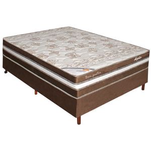 Colchão Casal Apolo 138m x 30cm Mola Ensacada Marrom - Bom Pastor