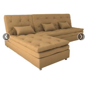 Sofa Cama Penelope Mostarda Tec.F-493 - Matrix