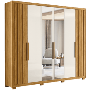 Guarda Roupa Araguaia 034032 C/Esp - Freijo/Off W .L.2.60 A.2.30 - Moval