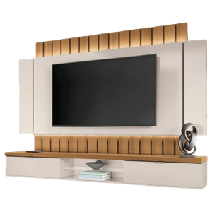 Home Suspenso Ilusion - Off White/Cinamomo - 1.58m x 1.80m - Hb Moveis